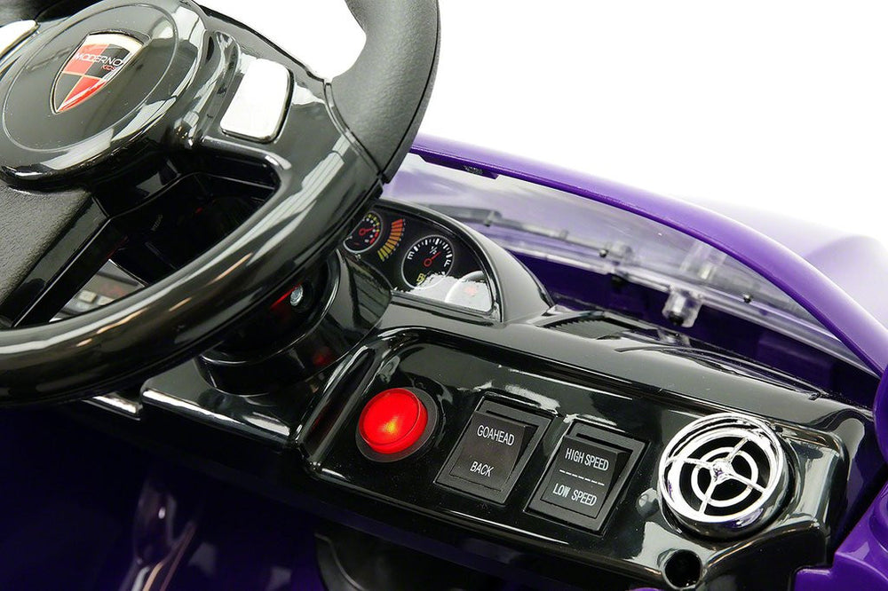 2021 PORCHE BOKSTER 12V BATTERY OPERATED KIDS ELECTRIC RIDE-ON CAR PURPLE METALLIC