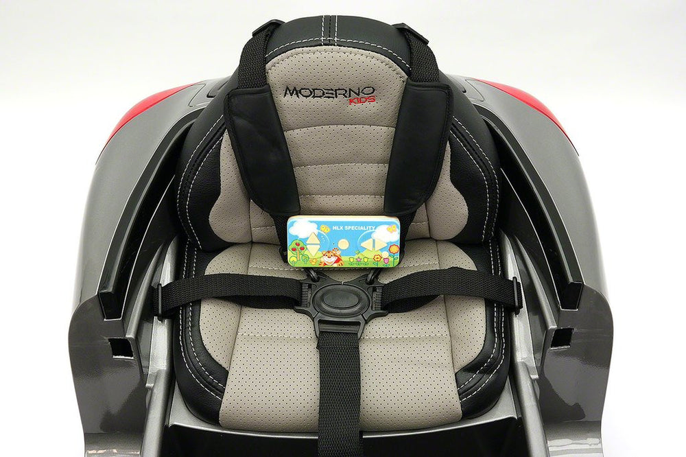 2021 PORCHE BOKSTER 12V BATTERY OPERATED KIDS ELECTRIC RIDE-ON CAR GREY METALLIC