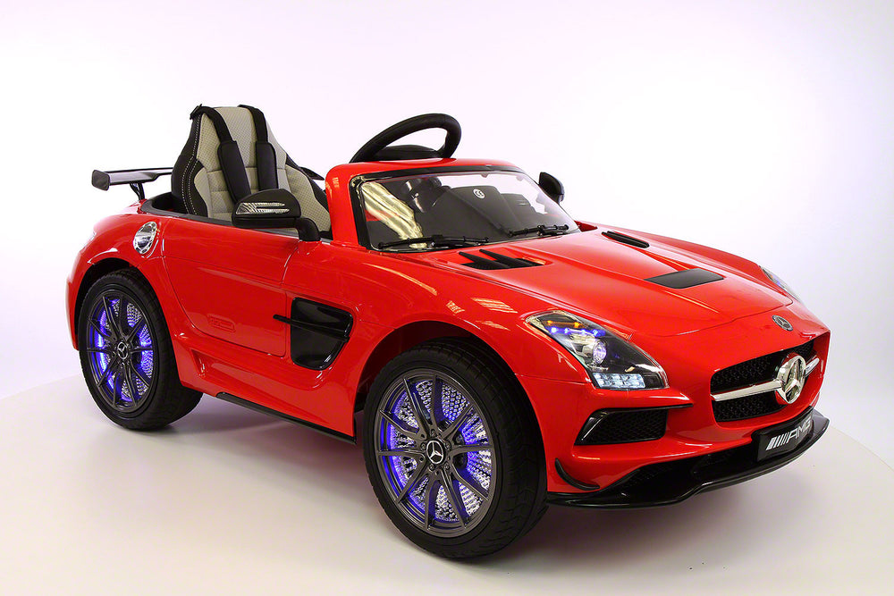 2021 Mercedes SLS | 12V | Kids Ride-On Car | USB MP3 | LED Headlights  | RC | Parental Remote | Red
