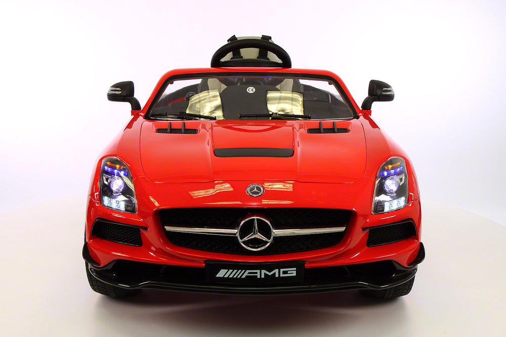 2021 Mercedes SLS | 12V | Kids Ride-On Car | USB MP3 | LED Headlights  | RC | Parental Remote | Red