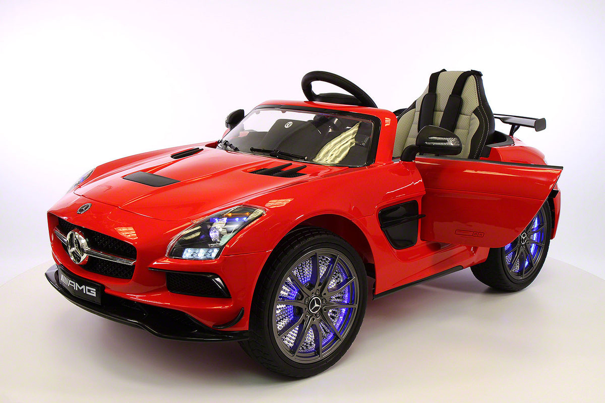 2021 Mercedes SLS | 12V | Kids Ride-On Car | USB MP3 | LED Headlights  | RC | Parental Remote | Red