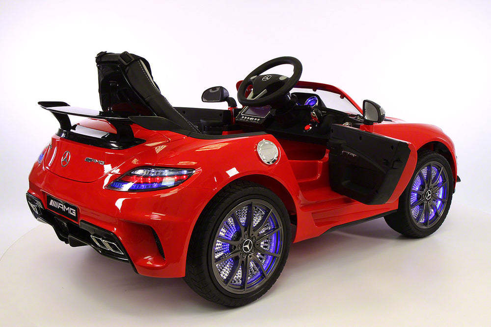 2021 Mercedes SLS | 12V | Kids Ride-On Car | USB MP3 | LED Headlights  | RC | Parental Remote | Red