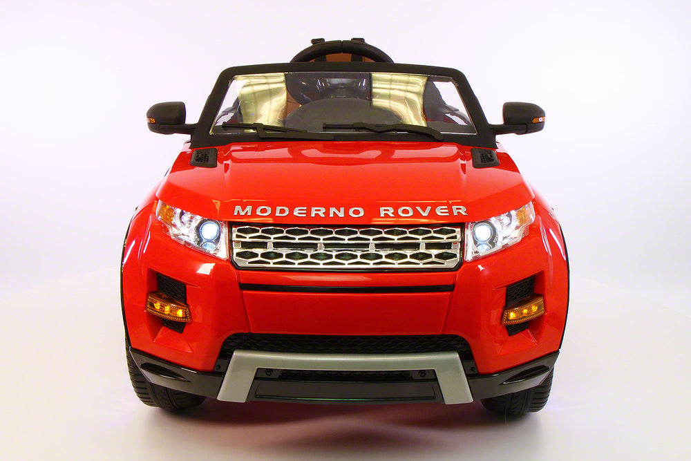 Range Rover Style 12V Kids Ride-On Car MP3 12V Battery  LED Wheels RC Remote | Bright Red