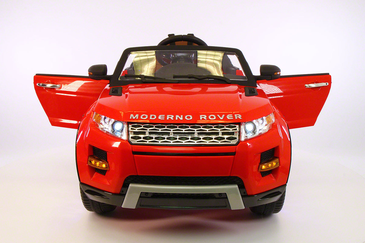 Range Rover Style 12V Kids Ride-On Car MP3 12V Battery  LED Wheels RC Remote | Bright Red