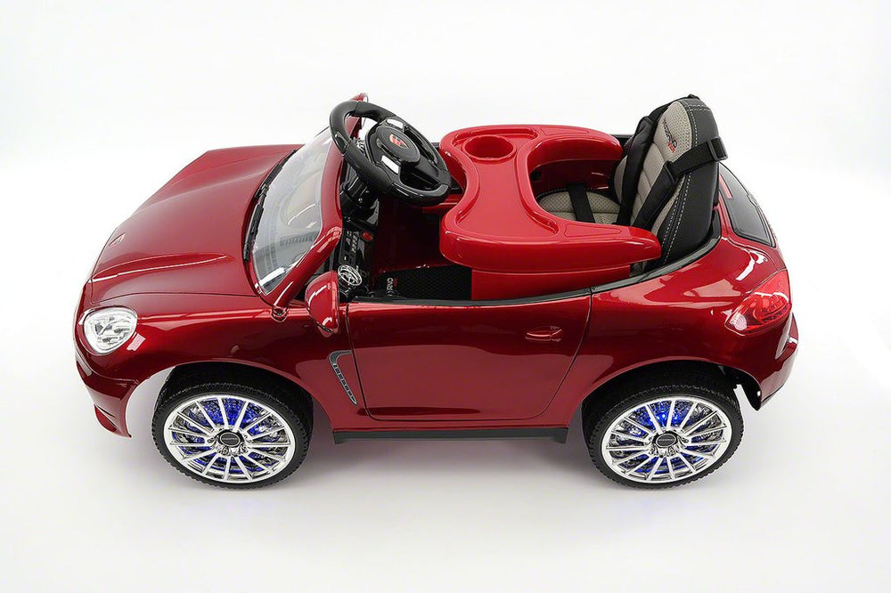 2021 PORCHE BOKSTER 12V BATTERY OPERATED KIDS ELECTRIC RIDE-ON CAR BURGUNDY METALLIC