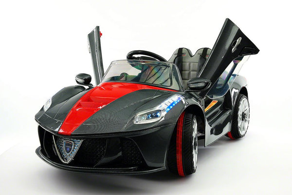 2021 SPIDER RACER RIDE-ON CAR TOYS FOR KIDS | CARBON BLACK