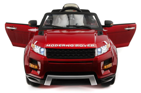 2021 ROVER 12V KIDS RIDE-ON CAR TOY RC REMOTE CHERRY RED