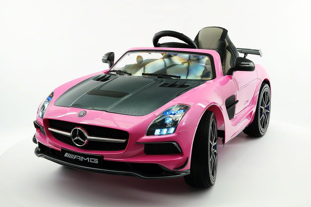 2021 MERCEDES SLS AMG 12V RIDE-ON CAR WITH PARENTAL REMOTE PINK