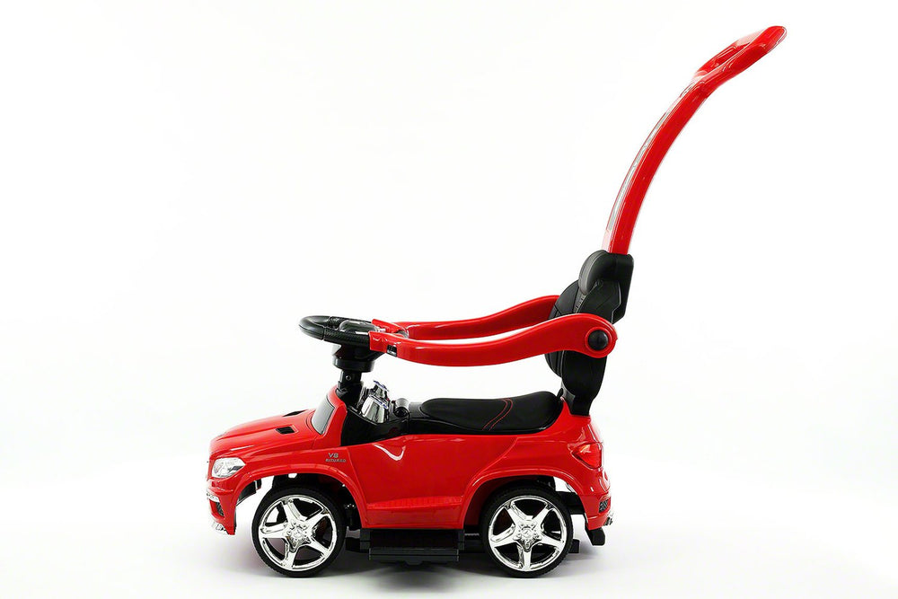 LICENCED MERCEDES GLE63 PUSH KIDS RIDE-ON CAR TOYS TRUCK FOR KIDS TODDLERS WITH ROCKING CHAIR OPTION | RED
