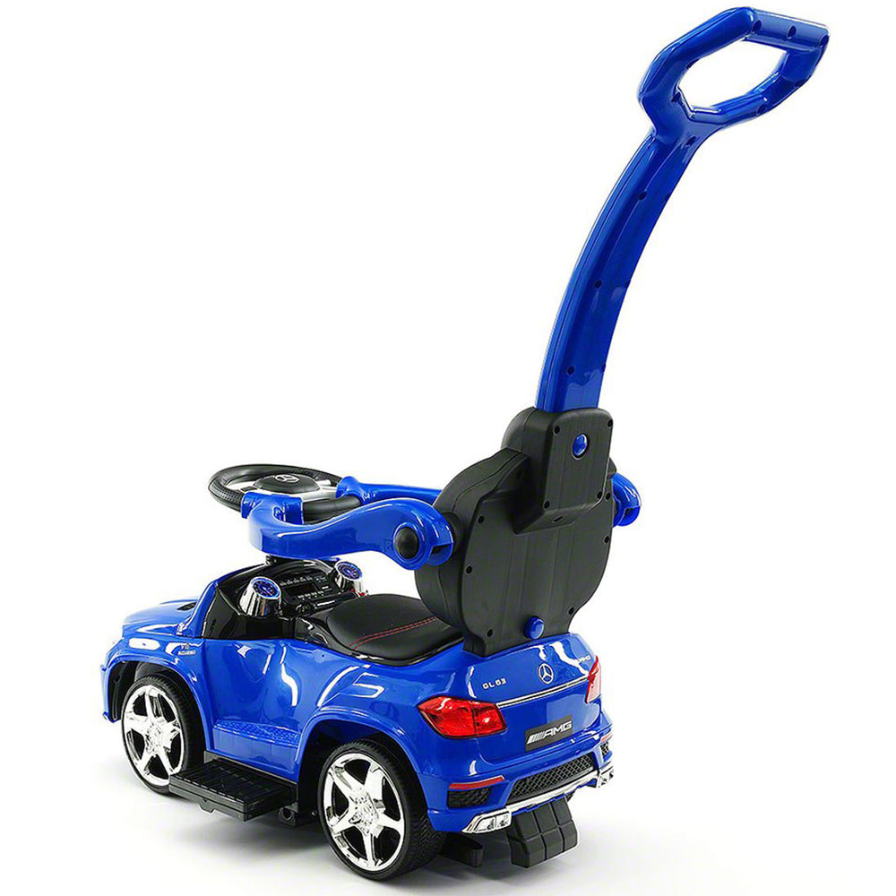 LICENCED MERCEDES GLE63 PUSH KIDS RIDE-ON CAR TOYS TRUCK FOR KIDS TODDLERS WITH ROCKING CHAIR OPTION | BLUE
