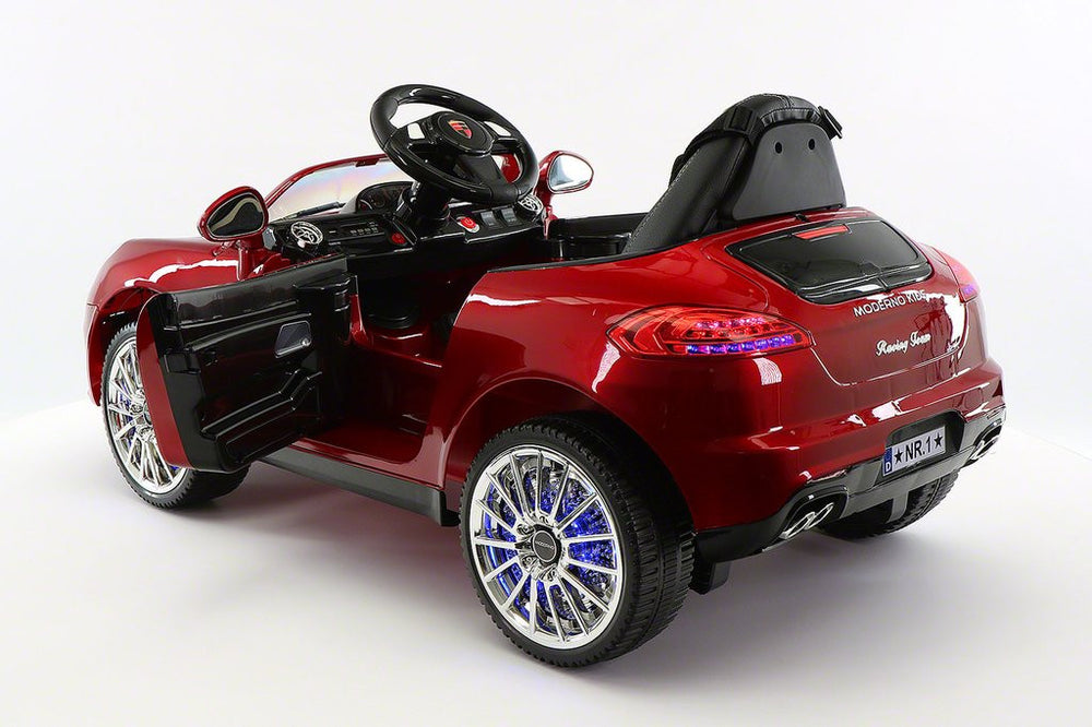 2021 PORCHE BOKSTER 12V BATTERY OPERATED KIDS ELECTRIC RIDE-ON CAR BURGUNDY METALLIC
