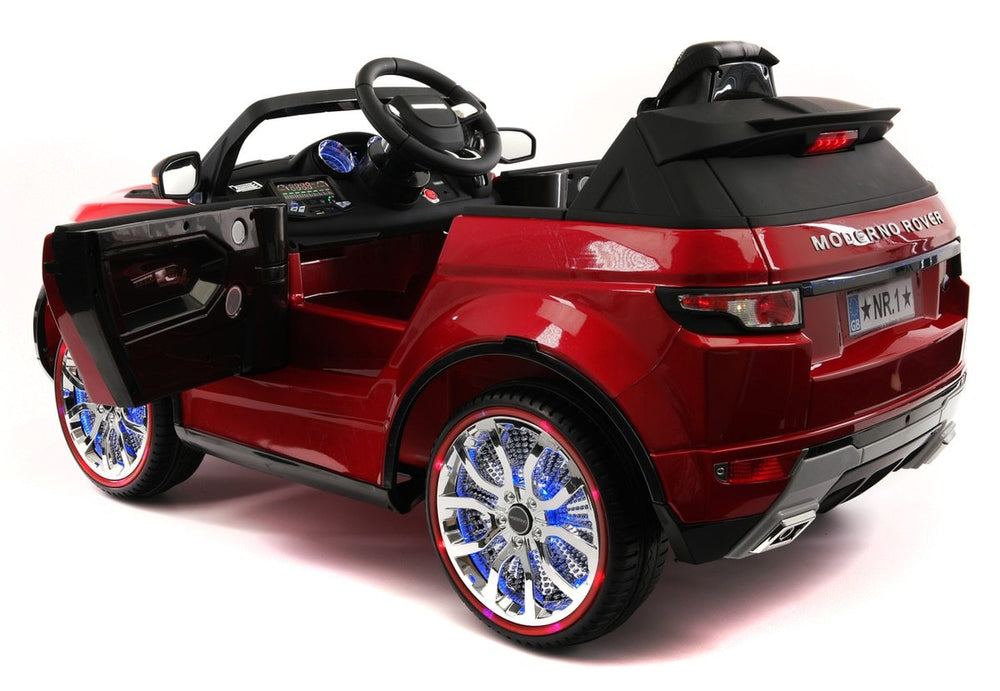 2021 ROVER 12V KIDS RIDE-ON CAR TOY RC REMOTE CHERRY RED
