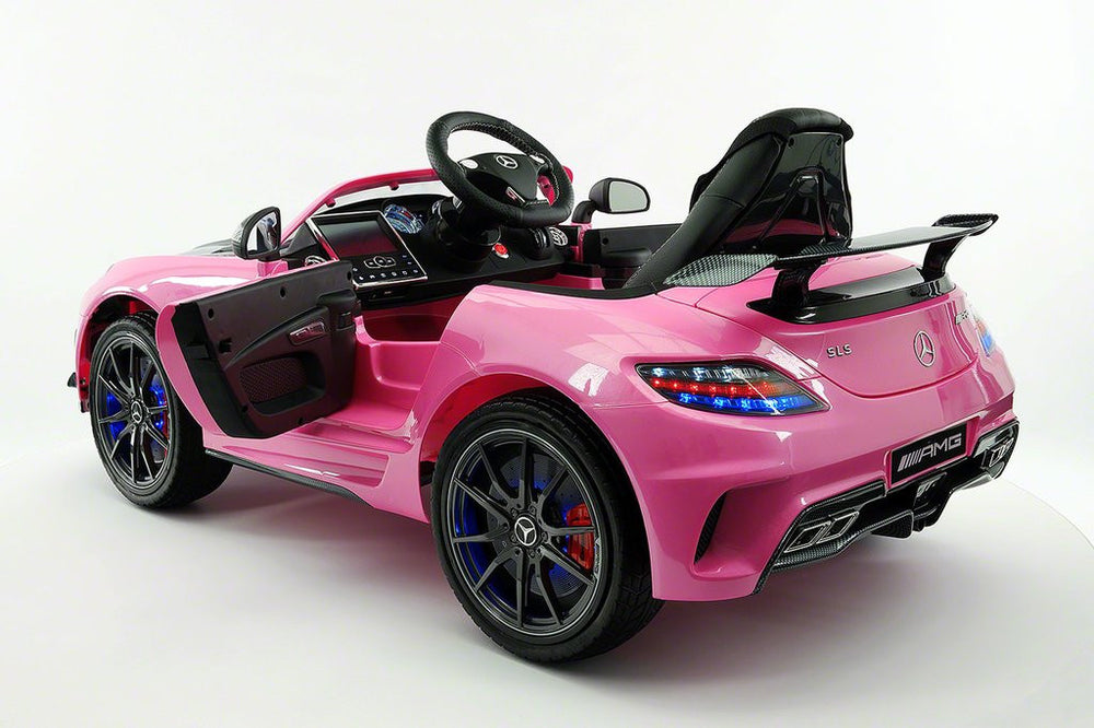 2021 MERCEDES SLS AMG 12V RIDE-ON CAR WITH PARENTAL REMOTE PINK