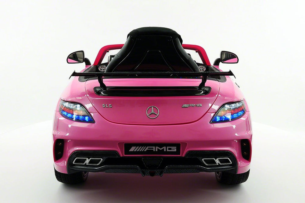 2021 MERCEDES SLS AMG 12V RIDE-ON CAR WITH PARENTAL REMOTE PINK