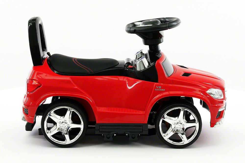 LICENCED MERCEDES GLE63 PUSH KIDS RIDE-ON CAR TOYS TRUCK FOR KIDS TODDLERS WITH ROCKING CHAIR OPTION | RED