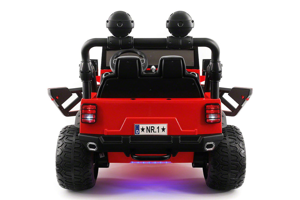 2021 EXPLORER  TWO SEATER KIDS ELECTRIC RIDE-ON TRUCK | RED