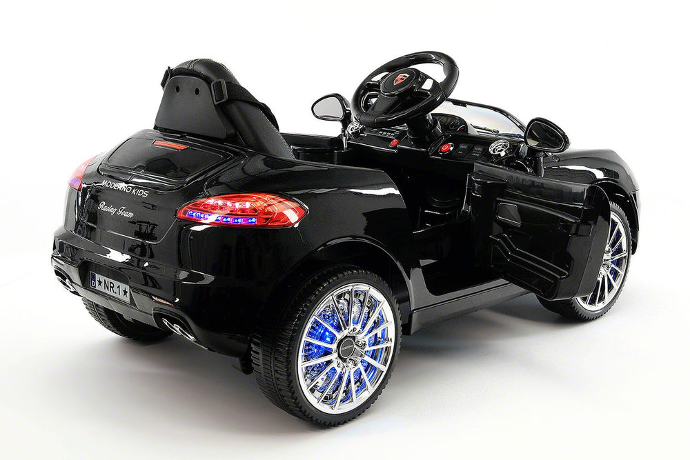 2021 PORCHE BOKSTER 12V BATTERY OPERATED KIDS ELECTRIC RIDE-ON CAR BLACK METALLIC