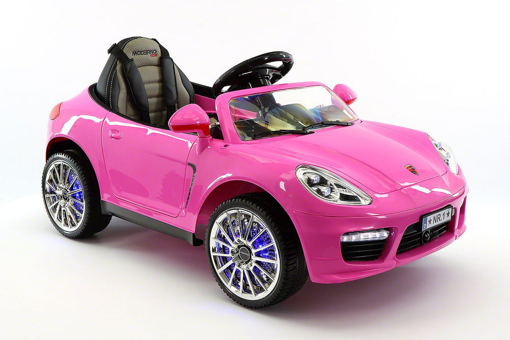 2021 PORCHE BOKSTER 12V BATTERY OPERATED KIDS ELECTRIC RIDE-ON CAR PINK