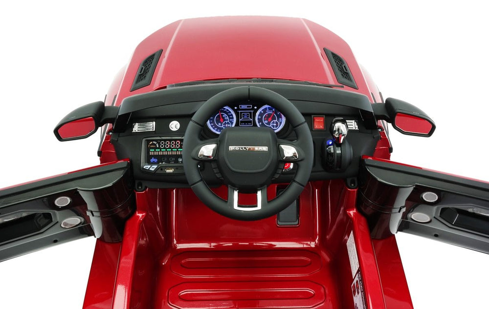 2021 ROVER 12V KIDS RIDE-ON CAR TOY RC REMOTE CHERRY RED