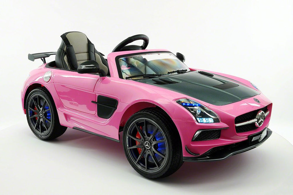 2021 MERCEDES SLS AMG 12V RIDE-ON CAR WITH PARENTAL REMOTE PINK