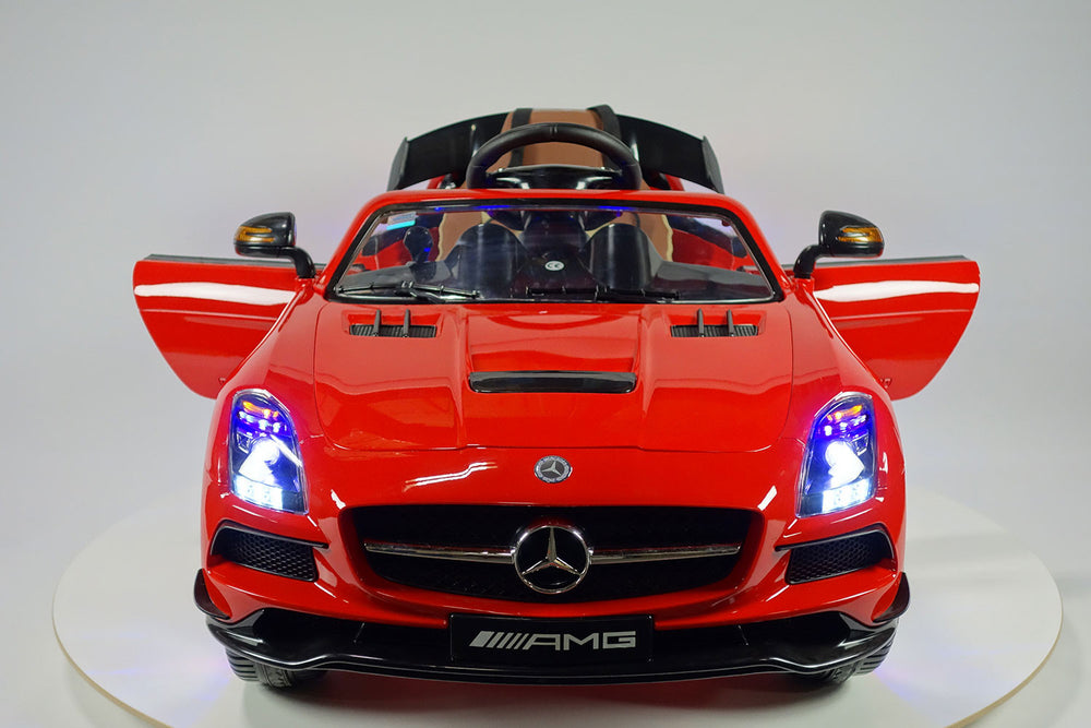 2021 Mercedes SLS | 12V | Kids Ride-On Car | USB MP3 | LED Headlights  | RC | Parental Remote | Red