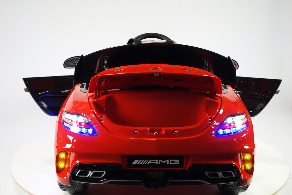 2021 Mercedes SLS | 12V | Kids Ride-On Car | USB MP3 | LED Headlights  | RC | Parental Remote | Red