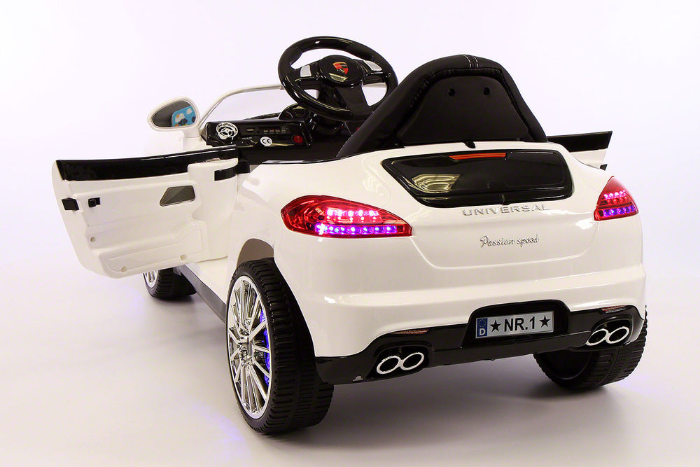 2021 PORCHE BOKSTER 12V BATTERY OPERATED KIDS ELECTRIC RIDE-ON CAR WHITE