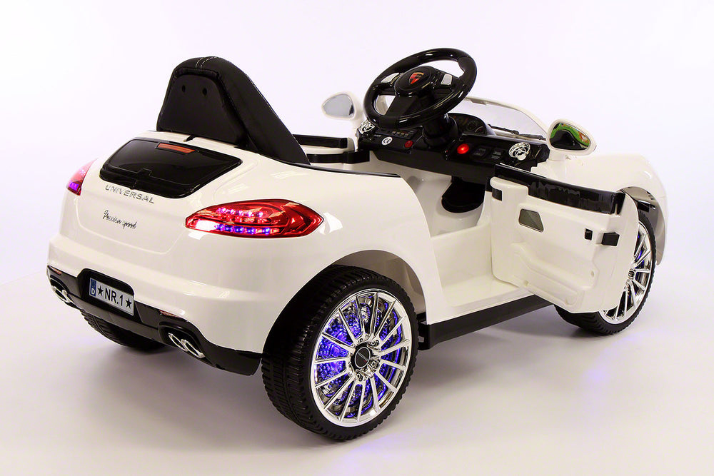2021 PORCHE BOKSTER 12V BATTERY OPERATED KIDS ELECTRIC RIDE-ON CAR WHITE