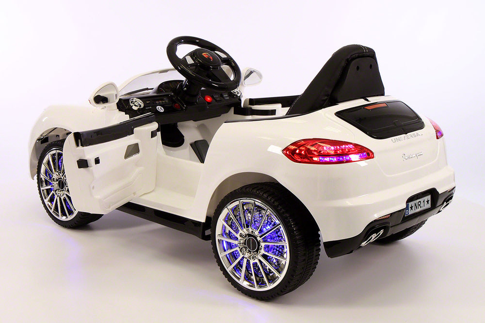 2021 PORCHE BOKSTER 12V BATTERY OPERATED KIDS ELECTRIC RIDE-ON CAR WHITE