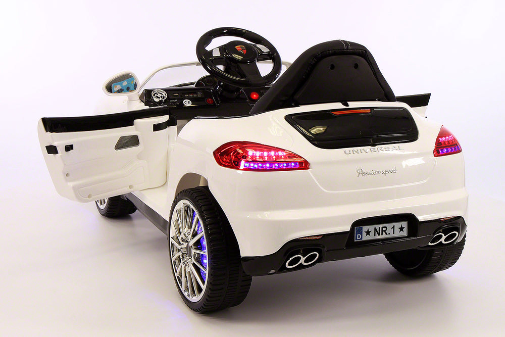 2021 PORCHE BOKSTER 12V BATTERY OPERATED KIDS ELECTRIC RIDE-ON CAR WHITE