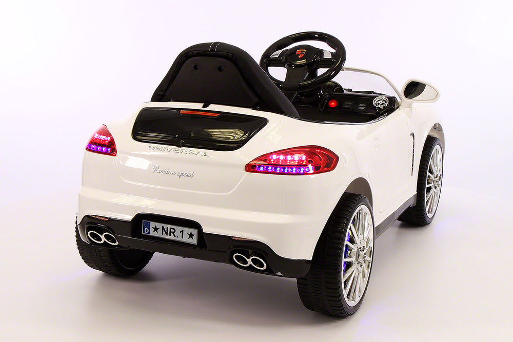 2021 PORCHE BOKSTER 12V BATTERY OPERATED KIDS ELECTRIC RIDE-ON CAR WHITE