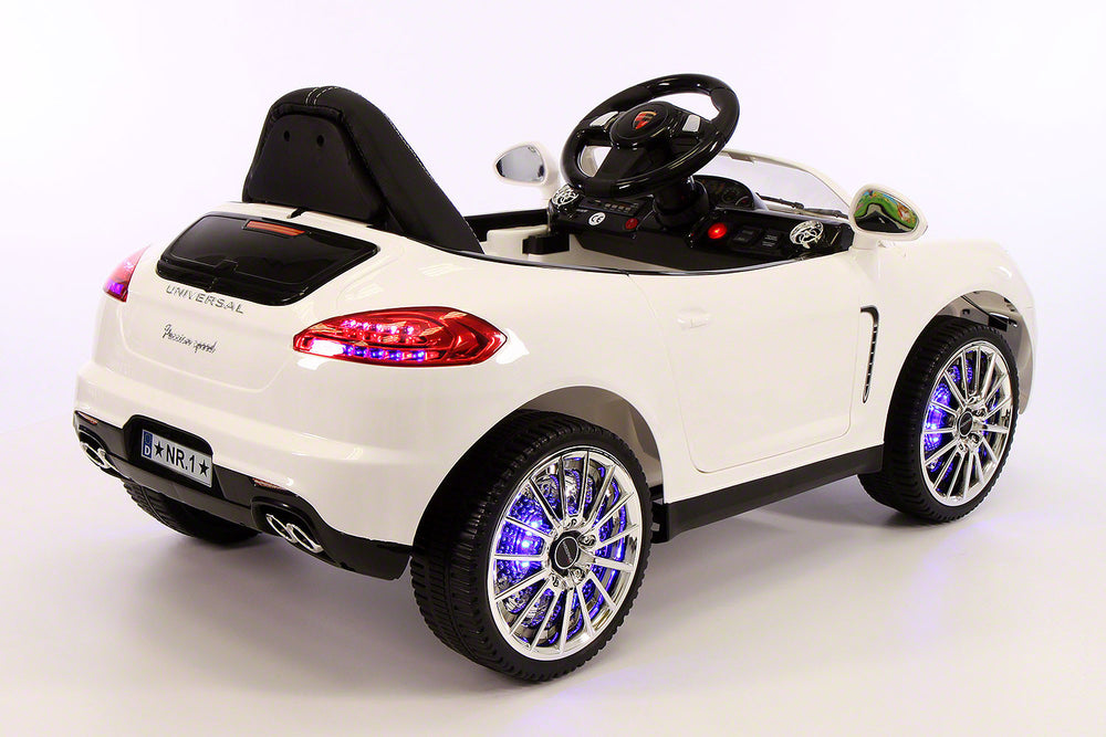 2021 PORCHE BOKSTER 12V BATTERY OPERATED KIDS ELECTRIC RIDE-ON CAR WHITE