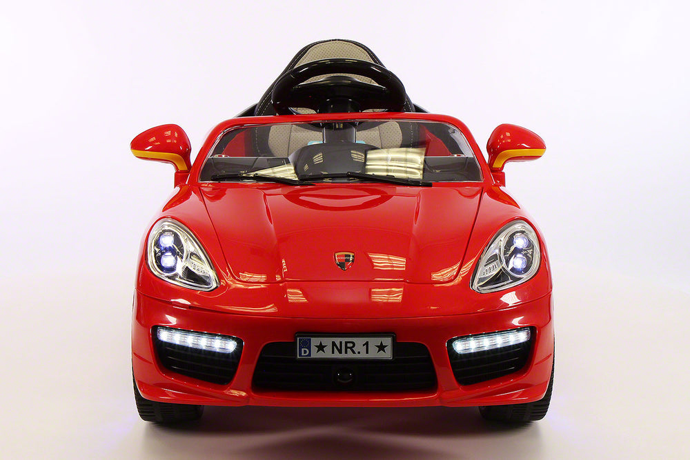 2021 PORCHE BOKSTER 12V BATTERY OPERATED KIDS ELECTRIC RIDE-ON CAR RED