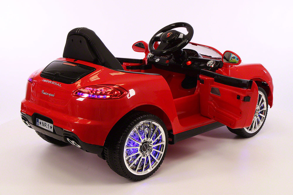 2021 PORCHE BOKSTER 12V BATTERY OPERATED KIDS ELECTRIC RIDE-ON CAR RED