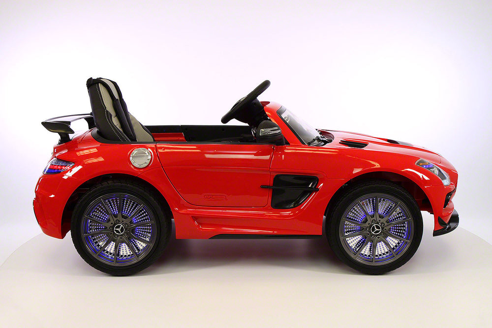 2021 Mercedes SLS Final Edition Kids Ride-On Car MP4 Color LCD 12V Powered Remote R/C | Red