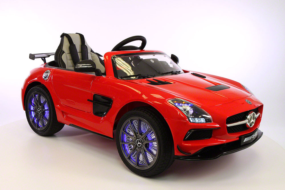 2021 Mercedes SLS | 12V | Kids Ride-On Car | USB MP3 | LED Headlights  | RC | Parental Remote | Red