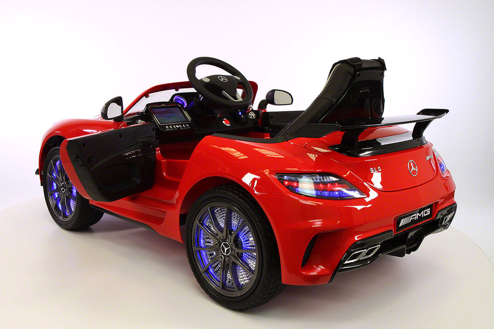 2021 Mercedes SLS | 12V | Kids Ride-On Car | USB MP3 | LED Headlights  | RC | Parental Remote | Red