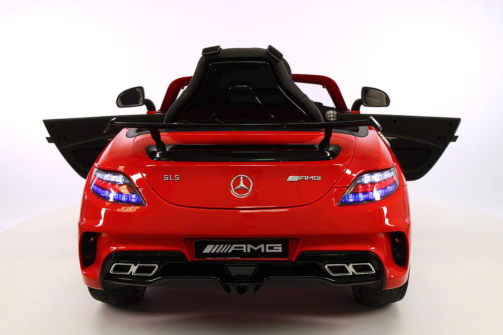 2021 Mercedes SLS | 12V | Kids Ride-On Car | USB MP3 | LED Headlights  | RC | Parental Remote | Red