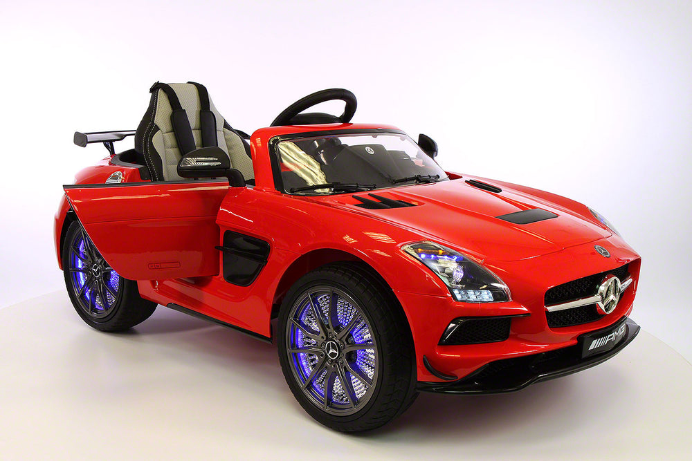 2021 Mercedes SLS | 12V | Kids Ride-On Car | USB MP3 | LED Headlights  | RC | Parental Remote | Red