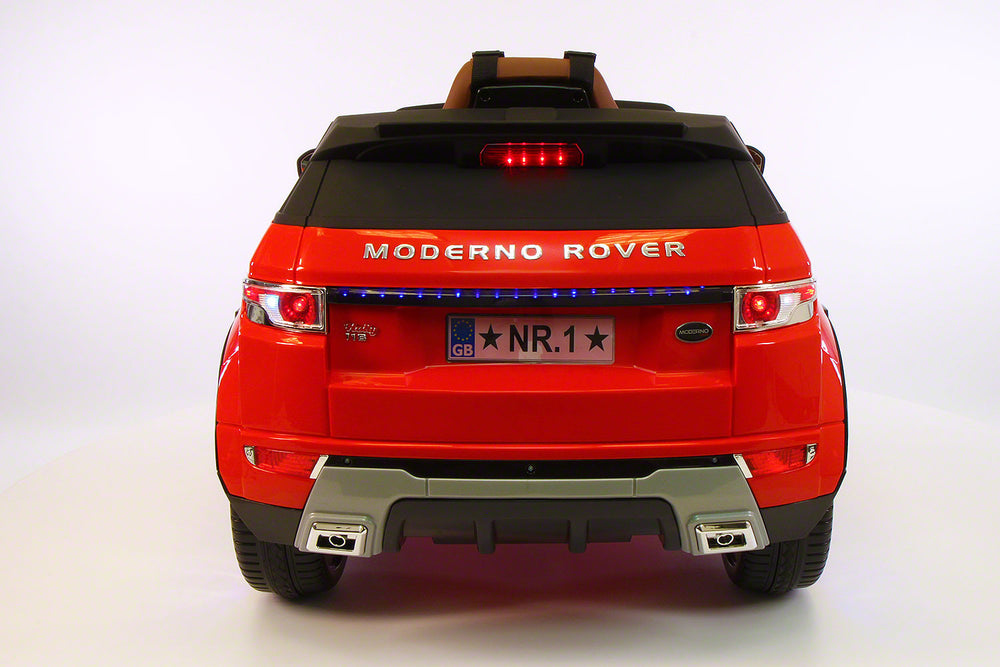 Range Rover Style 12V Kids Ride-On Car MP3 12V Battery  LED Wheels RC Remote | Bright Red
